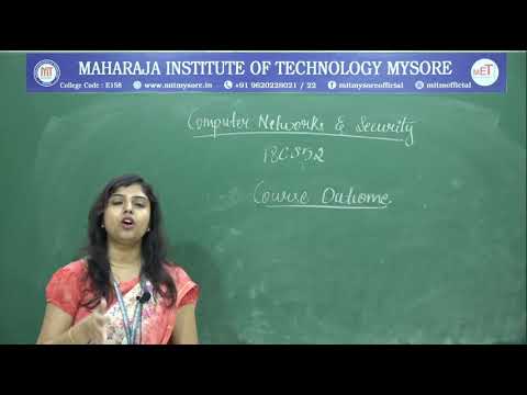 Introduction to Computer Networks and Security | Vth Semester | CSE | Module 01 | CNS | Session 01