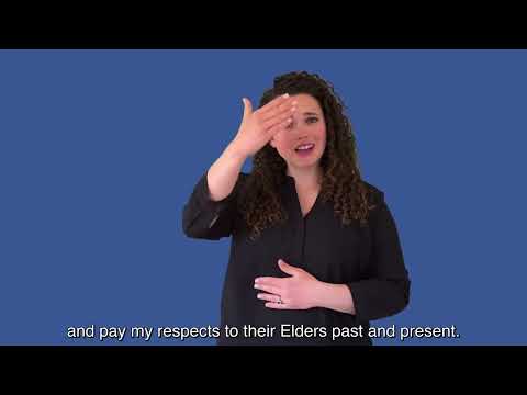 How to Sign Land in Auslan