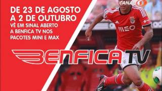 preview picture of video 'De 23 de Agosto a 2 de Outubro vê em sinal aberto a Benfica TV na tua TVCABO!'