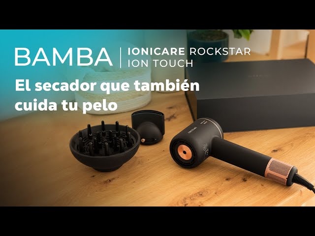 Asciugacapelli Cecotec Bamba IoniCare RockStar Ion Touch Motore Brushless Ionico 1600W video