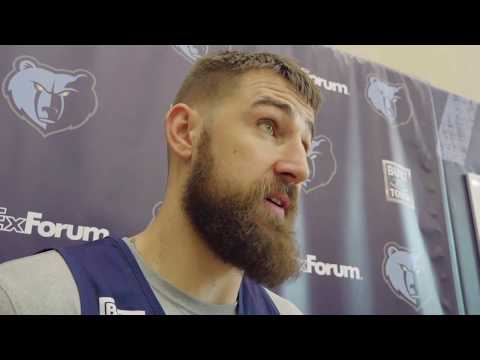 Jonas Valanciunas on Delon Wright, shares feelings on fitting in with Memphis - 3/1/19