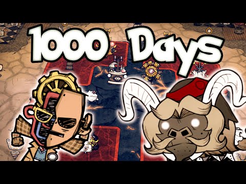 My WX-78's 1000 Days Base Tour! - Don't Starve Together