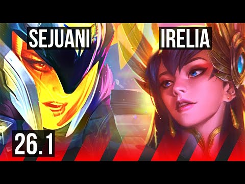 SEJUANI vs IRELIA (TOP) | KR Challenger | 26.1