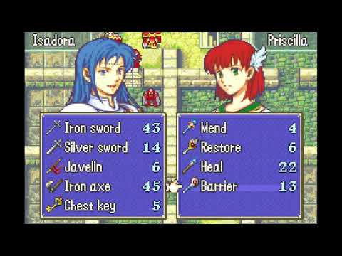 FE7 HHM Intended Ranks - Chapter 23x