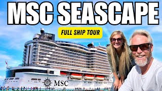 MSC Seascape - NEWEST SHIP in Galveston (Full Ship Tour)