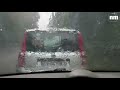Les images de l'orage de grêle sur les hauteurs des Alpes-Maritimes, le département en vigilance