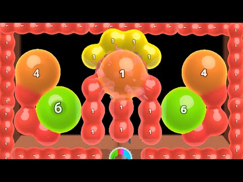 👁️‍🗨️ Melty Bubble vs Puff Up - jelly 2048 ball level up New Update Gameplay walkthrough Mobile