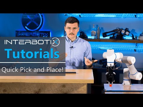 Interbotix Tutorials: DOBOT CR Series | Pick and Place Automation in 15 Minutes