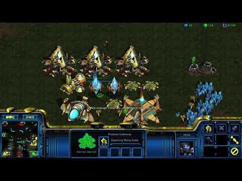 3v3 BGH Big Game Hunters Protoss Gameplay Starcraft Remastered 2019 #47 losegame