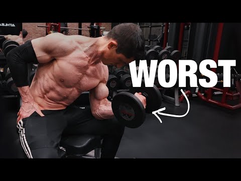 Biceps Exercises Ranked (BEST TO WORST!)