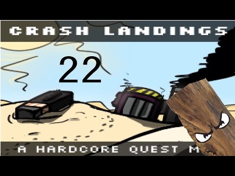 Minecraft Crash Landing #22 - Nachquesten und Zeit verplempern [Gameplay German]