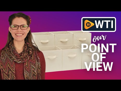 Amazon Basics Collapsible Storage Cubes - WTI product video review