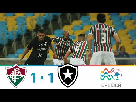 Fluminense 1x1 Botafogo - Melhores momentos - Campeonato Carioca - (17/03/2019)