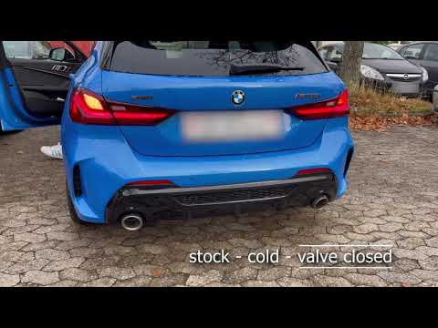 BMW M135i Stock vs Remus Sport Exhaust