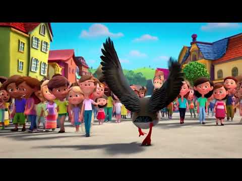 Goose on the Loose 🪿 | Funny Animal Song for Kids | Nursery Rhyme Adventure!