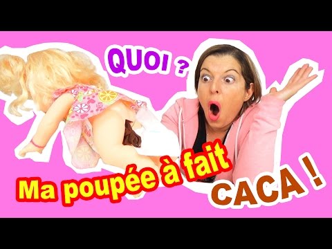 MA POUPEE FAIT POPO ! Sarah baby Alive va au pot