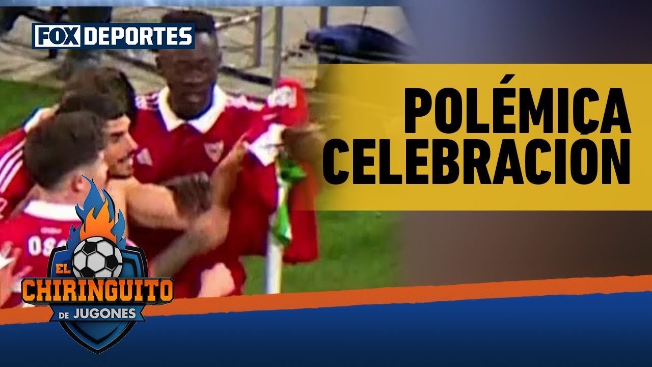 🚨 POLÉMICA por la celebración con el jersey del SEVILLA en el corner del BETIS | El Chiringuito