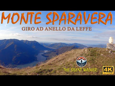 MONTE SPARAVERA giro ad anello da LEFFE. Escursione in ottobre. video 4k. #trekkingitalia