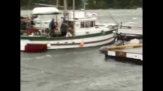 preview picture of video 'Ganges, Salt Spring Island BC Storm video clip Part 1'