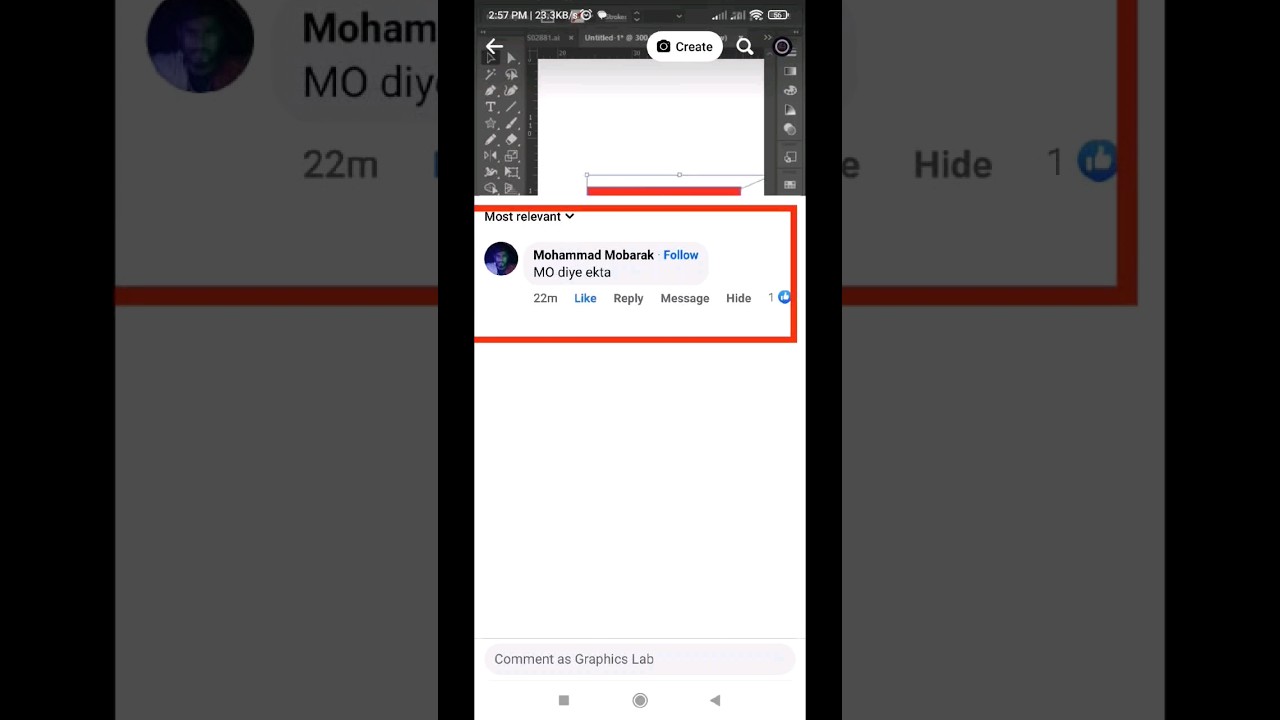 MO Logo Design Tutorial #logotutorialshorts #shorts #graphicslab