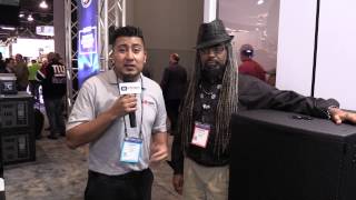 Video thumbnail for NAMM 2017 - Henry with Darrin from DAS featuring the Vantec 218A by idjnow