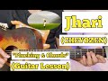 Jhari - Cheyozen | Guitar Lesson | Easy Chords | (My love for rain)