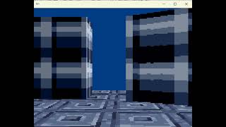 Doomlike 3d game renderer v3 (small world with textures)
