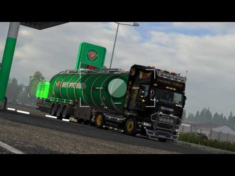 ETS2 Golden Trans Scania R520 E6 Orsha - Pinsk