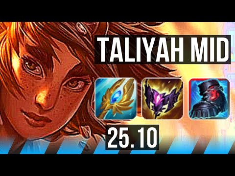 TALIYAH vs XERATH (MID) | 13/4/14 | EUW Master | 25.10