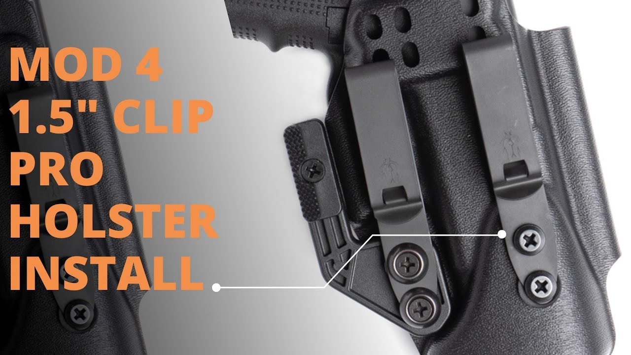 How to Install Mod 4 1.5 Clips onto the Pro Holster