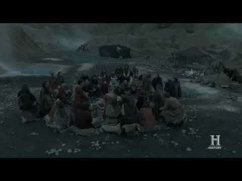 Vikings S05E08 - People discuss about Floki settlement