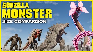 GODZILLA MONSTER Size Comparison 🤯| First Person View