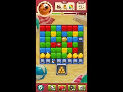 Toon Blast Level 3054 - NO BOOSTERS 🐻🐺🐱 | SKILLGAMING ✔️