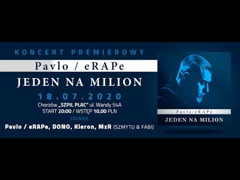 Realcja z koncertu Chorzów 18.07.20r. Kłapi & hOmsi (PREMIERA Pavlo/eRAPe #Jeden_na_milion + goście)