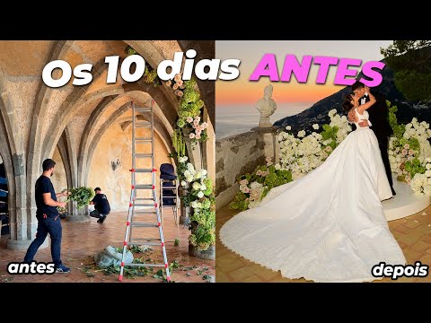 The 10 days BEFORE our WEDDING! (Rushing around, anxiety, preparations)