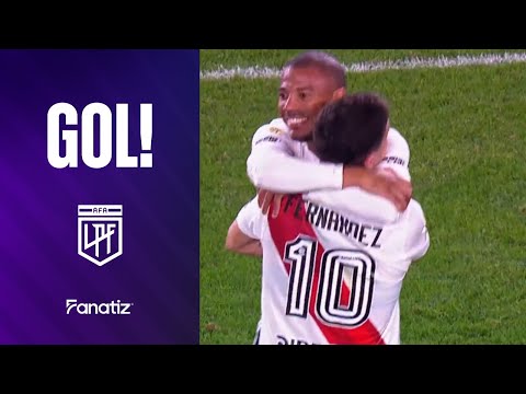 Goal by Nicolás de la Cruz | River 1-0 Colón | LPF #TorneoBinance Matchday 23
