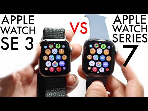 Apple Watch SE 3 Vs Apple Watch Series 7! (Comparison) (Review)