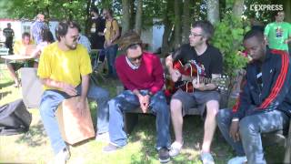 Danakil en session acoustique aux Francos Gourmandes 2013