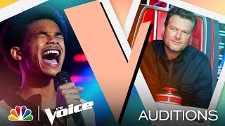 Cam Anthony&#39;s Smooth Performance of Sam Smith&#39;s &quot;Lay Me Down&quot; - The Voice Blind Auditions 2021