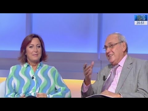 Natalia Encolpio e Giampiero Gamaleri ospiti a TGtg - Telegiornali a confronto del 7 ottobre 2015.
