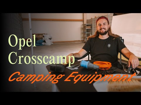Opel Crosscamp: Camping Equipment | Vanever 2025