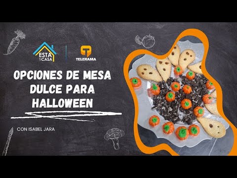 Hoy preparamos: Opciones de mesa dulce para halloween