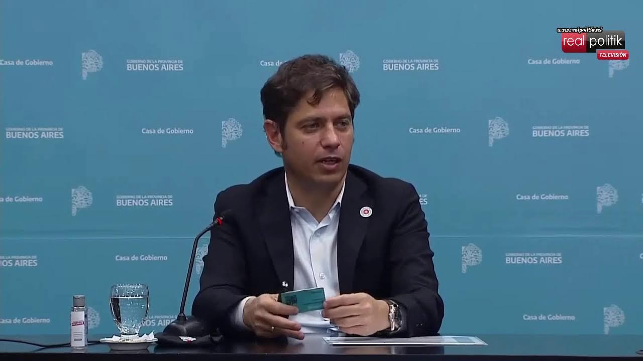 Kicillof anunció un pase sanitario para "eventos masivos": "Donde no hay vacuna, hay pandemia"