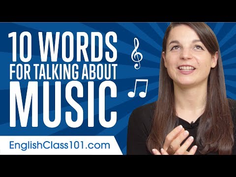How to Talk About Music in English? - Basic English Phrases
