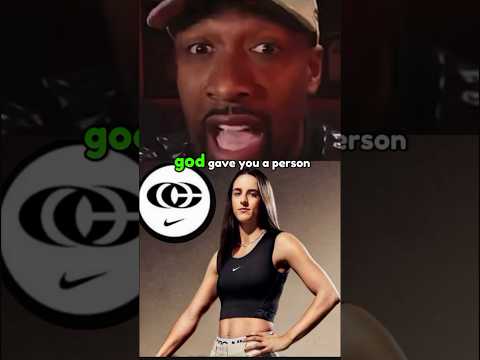 God Sent You Caitlin Clark… Thank Her 🙏 #caitlinclark #wnba #shorts