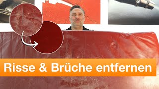 Risse & Brüche im Ledersofa effektiv beheben [Anleitung]  | COLOURLOCK
