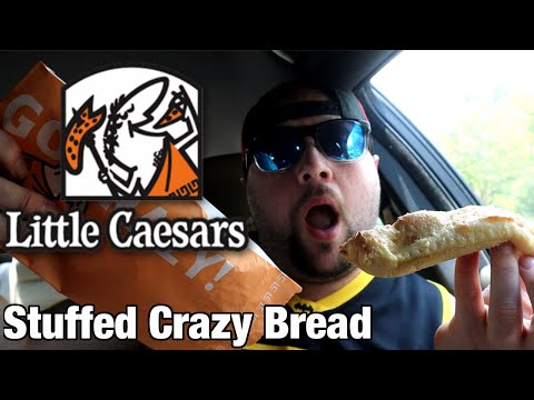 Little Caesars Cheese Stuffed Crazy Bread | Food Review