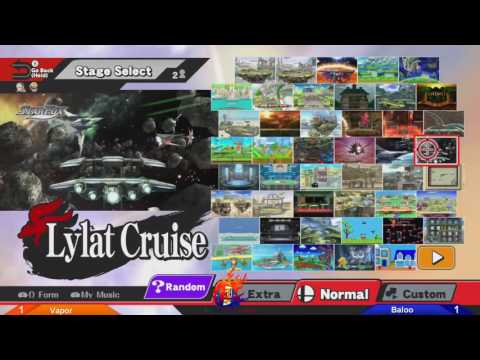 GPPWeekly17 - Vapor (ZSS:Corrin) vs Baloo (Wario)