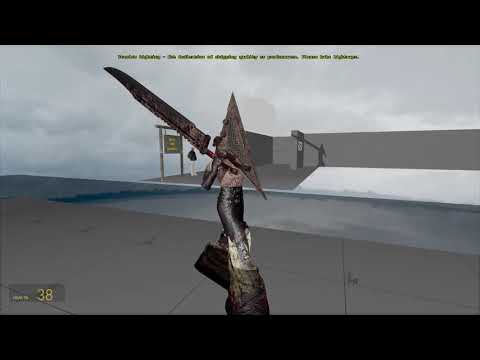 Half Life  Alyx custom character test Silent Hill 2 Pyramid Head