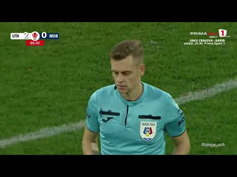 GOOOL! UTA - Metaloglobus 2-0. Pospelov înscrie și dublează avantajul arădenilor